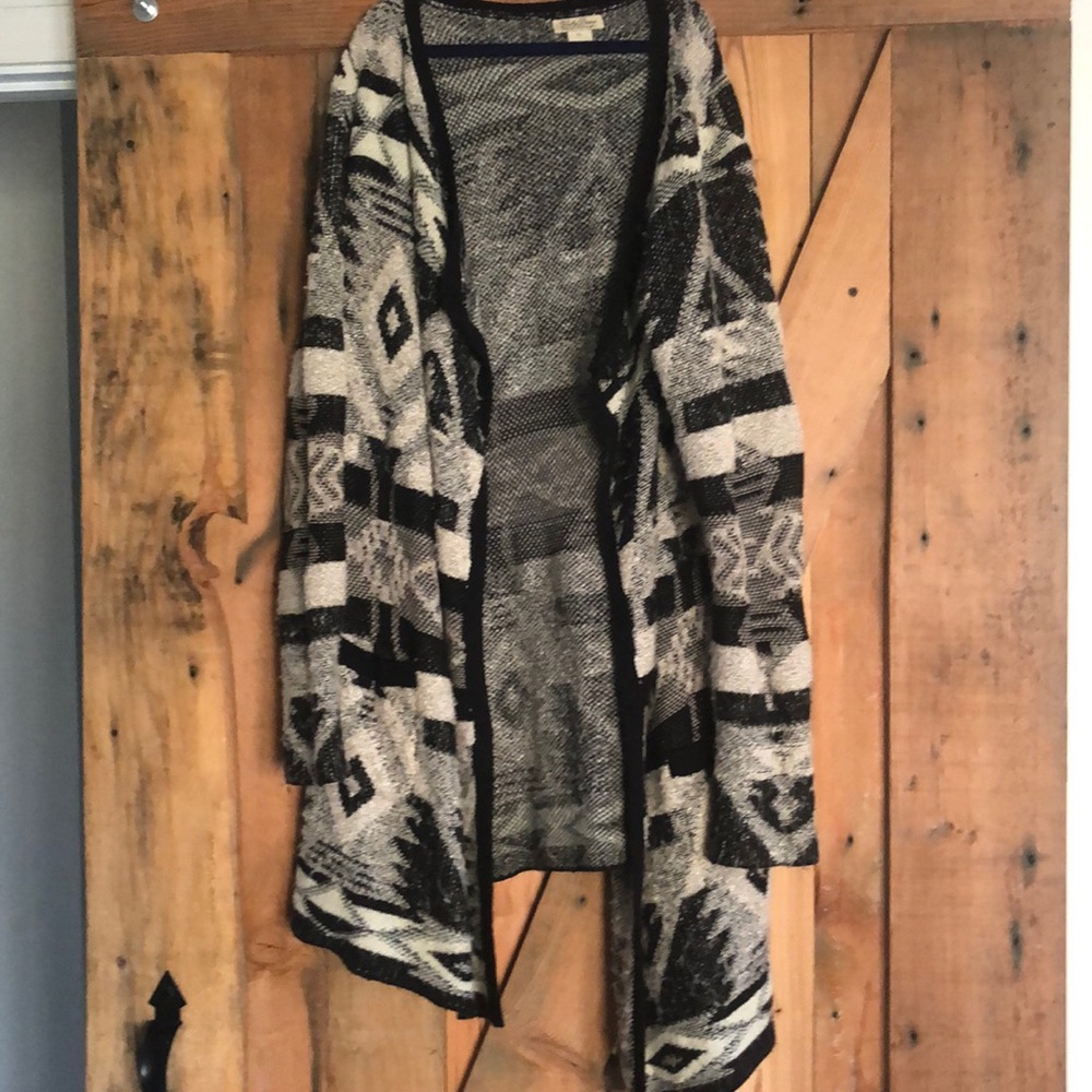 XL Aztec Slouch Sweater from Lucky Brand
